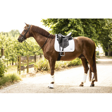 Tapis de selle Lami-Cell Classic Blanc