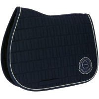 Tapis de selle Je t'aime Equithème Compet Bleu