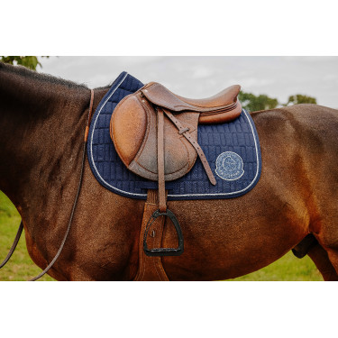 Zadeldek Je t'aime Equithème Compet Blauw