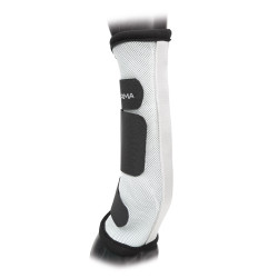 Guêtres anti mouches Fly turnout Shires Blanc / noir