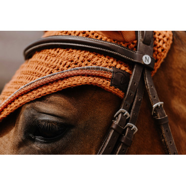 Vliegennetje Equithème Hexalight Roest Bruin