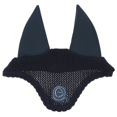 Bonnet chasse mouche Je t'aime Equithème Compet Bleu Bonnet chasse mouche Je t'aime Equithème Compet Bleu