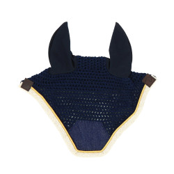 Bonnet chasse-mouches Equithème Denim Bleu marine Bonnet chasse-mouches Equithème Denim Bleu marine