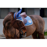 Vliegenmuts Equithème Denim Lichtblauw Vliegenmuts Equithème Denim Lichtblauw