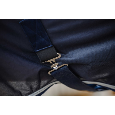 Shirt Equithème Micro mesh combo Marineblauw