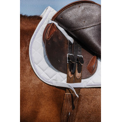 Tapis de selle Riding World Velours Blanc