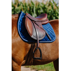 Tapis de selle Riding World Velours Marine Bleu marine Tapis de selle Riding World Velours Marine Bleu marine