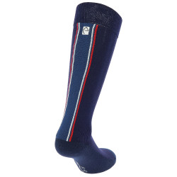 Chaussettes Equithème Classic bleu-blanc-rouge Bleu marine Chaussettes Equithème Classic bleu-blanc-rouge Bleu marine