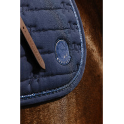 Tapis de selle Je t'aime Equithème Origine Bleu Tapis de selle Je t'aime Equithème Origine Bleu