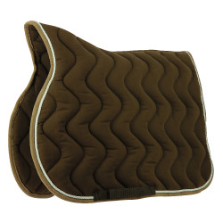 Tapis de selle Equithème Polyfun Chocolat / taupe Marron Tapis de selle Equithème Polyfun Chocolat / taupe Marron