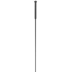 Cravache de dressage Whip & Go poignée plastique Gris