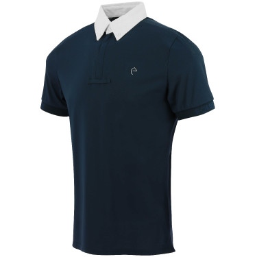 Polo Equithème Wellington Bleu marine Polo Equithème Wellington Bleu marine