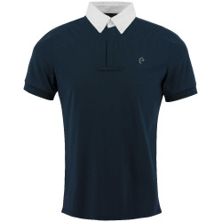 Polo Equithème Wellington Bleu marine Polo Equithème Wellington Bleu marine