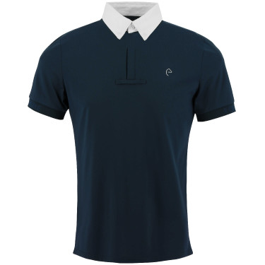 Polo Equithème Wellington Bleu marine Polo Equithème Wellington Bleu marine