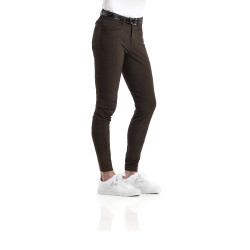 Pantalon Equitheme Georg homme Marron