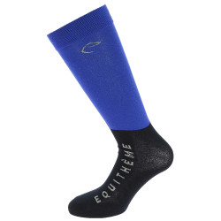 Chaussettes Equithème Compet 2 paires Bleu roi / marine