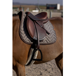 Tapis de selle Equithème Tweedytan Beige Tapis de selle Equithème Tweedytan Beige