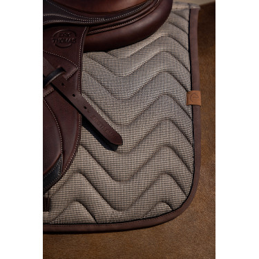 Tapis de selle Equithème Tweedytan Beige Tapis de selle Equithème Tweedytan Beige