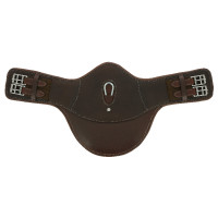 Sangle bavette courte Eric Thomas Fitter Havane Marron Sangle bavette courte Eric Thomas Fitter Havane Marron