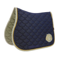 Tapis de selle Equithème Denim Bleu marine