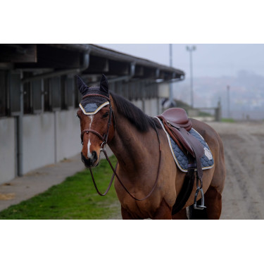 Tapis de selle Equithème Denim Gris Tapis de selle Equithème Denim Gris