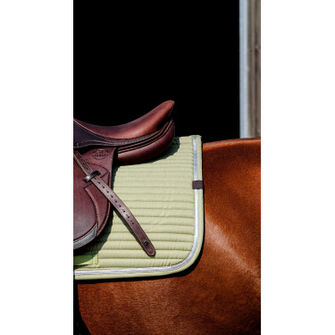 Tapis de selle Equithème Spring Vert clair