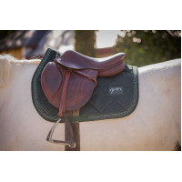 Tapis de selle Pénélope New Strass Vert foncé