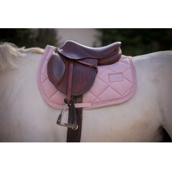 Tapis de selle Pénélope New Strass Rose pâle Tapis de selle Pénélope New Strass Rose pâle