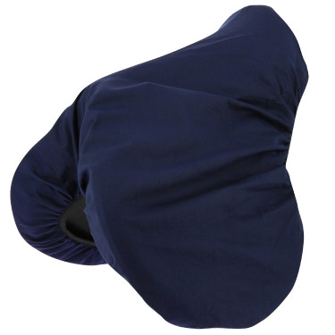 Zadeldek Riding World van katoen Marineblauw Zadeldek Riding World van katoen Marineblauw