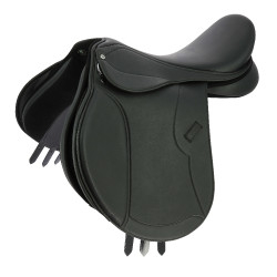 Unisex zadel Norton Club Rexine Evol Zwart