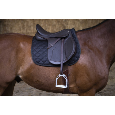 Unisex zadel Norton Club Rexine Evol Bruin