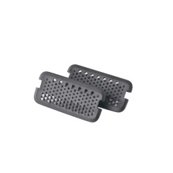 Semelles pour étriers Horsena Swap 2. Noir