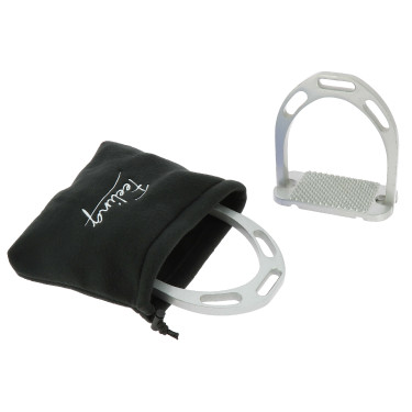 Feeling fleecehoezen voor stijgbeugels Zwart