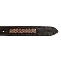 Étrivières Norton Club Damier Havane Marron