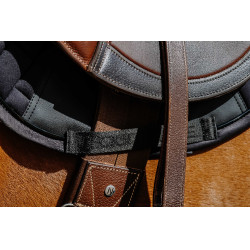 Tapis de selle Equithème Impulsion Noir