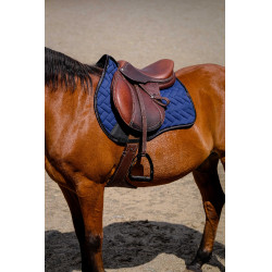 Tapis de selle Equithème Impulsion Marine Bleu marine