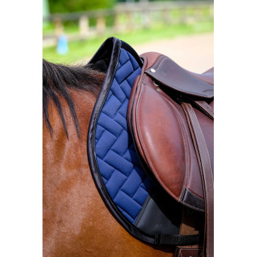 Tapis de selle Equithème Impulsion Marine Bleu marine