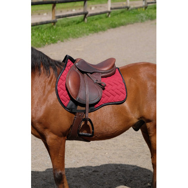 Tapis de selle Equithème Impulsion Bordeaux