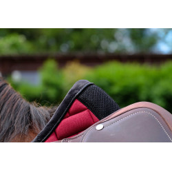 Tapis de selle Equithème Impulsion Bordeaux