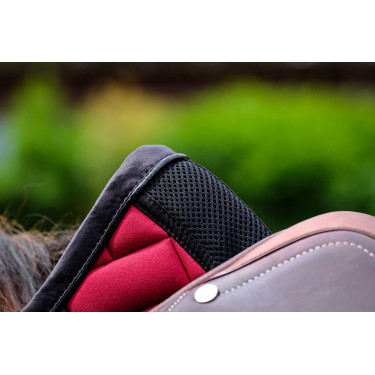 Tapis de selle Equithème Impulsion Bordeaux