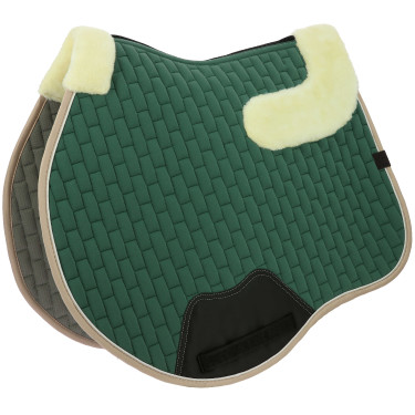 Tapis de selle Equithème Dinard Vert