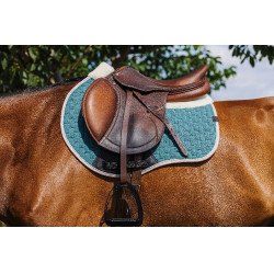 Tapis de selle Equithème Dinard Vert