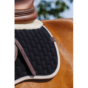 Zadeldoek Equithème Dinard Zwart