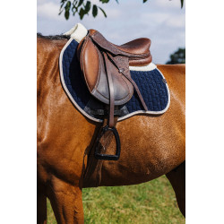 Tapis de selle Equithème Dinard Marine Bleu marine