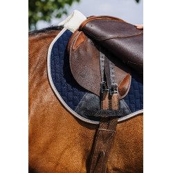 Tapis de selle Equithème Dinard Marine Bleu marine
