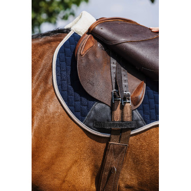 Zadeldoek Equithème Dinard Marine Marineblauw Zadeldoek Equithème Dinard Marine Marineblauw