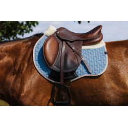 Zadeldoek Equithème Dinard Lichtblauw Zadeldoek Equithème Dinard Lichtblauw