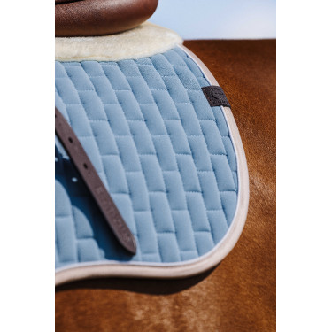 Tapis de selle Equithème Dinard Bleu ciel Tapis de selle Equithème Dinard Bleu ciel