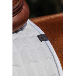 Tapis de selle Equithème Eclat Blanc Tapis de selle Equithème Eclat Blanc