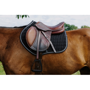 Zadelpad Equithème Eclat Zwart Zadelpad Equithème Eclat Zwart